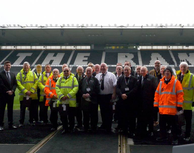 Derby County Celebrates Long-Standing Commitment of Its Stewards..