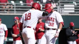 No. 23 Alabama Baseball Suffers First 2025 Loss to Presbyterian, Strands 10 Runners